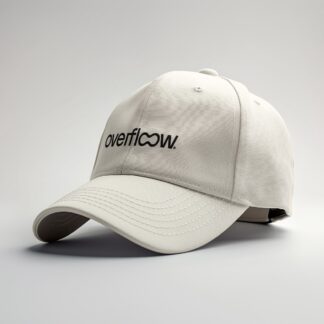 Boné Branco Overflow