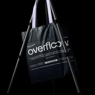Ecobag Preta Overflow